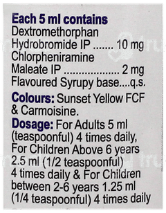 Rexcof Dx Syrup 100ml